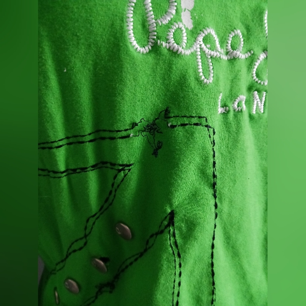 NWT Pepe Jeans Rosalyn Limon Top, Blouse Size L. - Picture 14 of 16